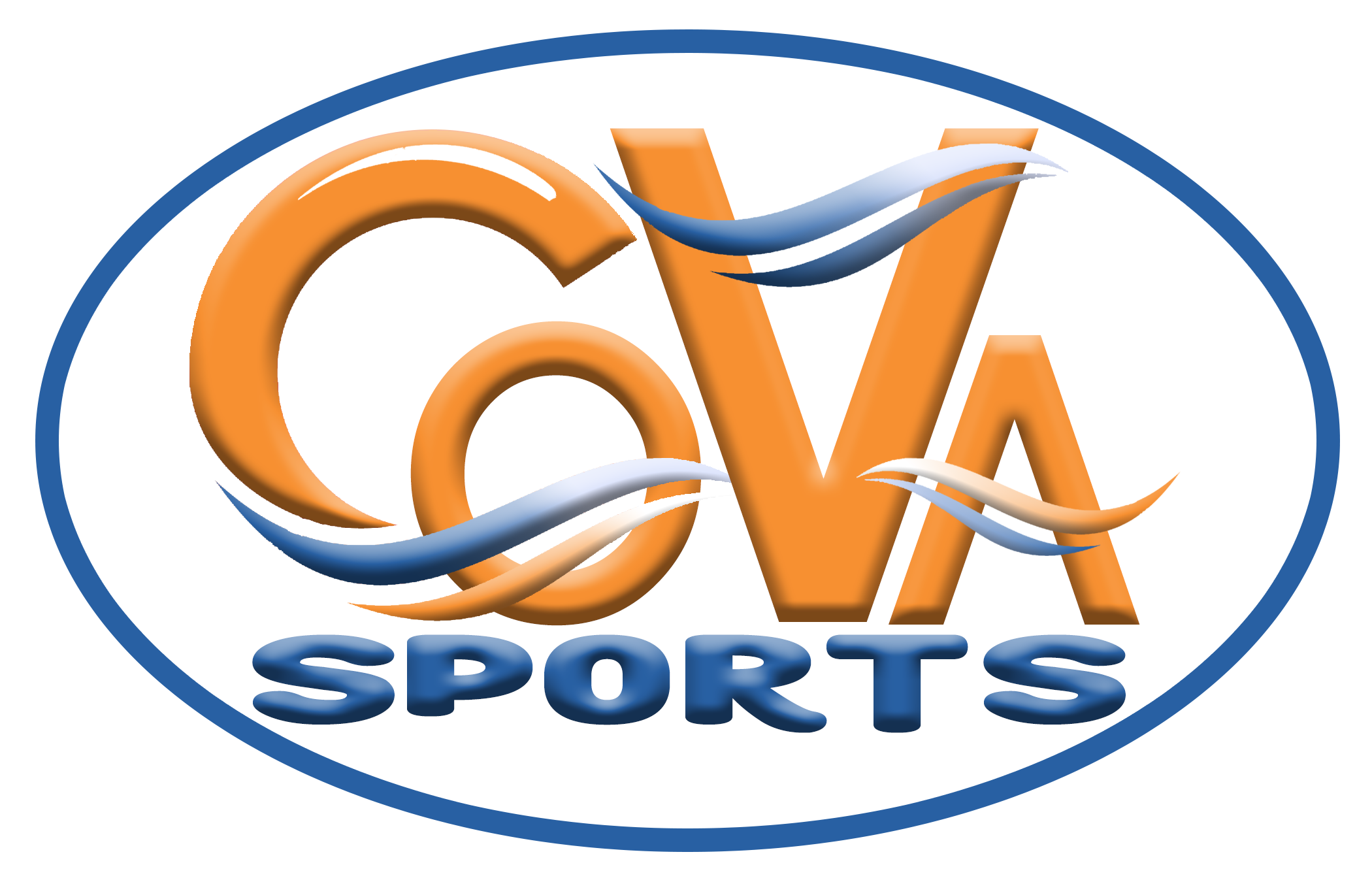 cova sports logo revised 2.21.24 white